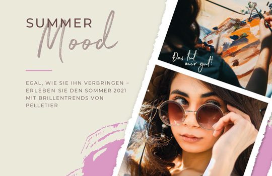Mit Sommerlaune und Sonnenbrille!