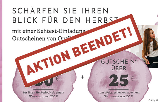 Sehtest-Einladung